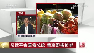 [中国新闻]习近平会晤俄总统 普京即将访华 | CCTV-4