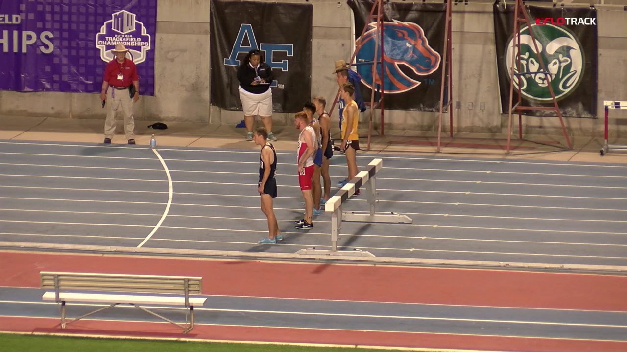 2018 Mountain West 選手権 3000mSC 打越雄允