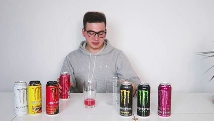 ZMIESZAŁEM WSZYSTKIE MONSTERY *nowe smaki* | Smav