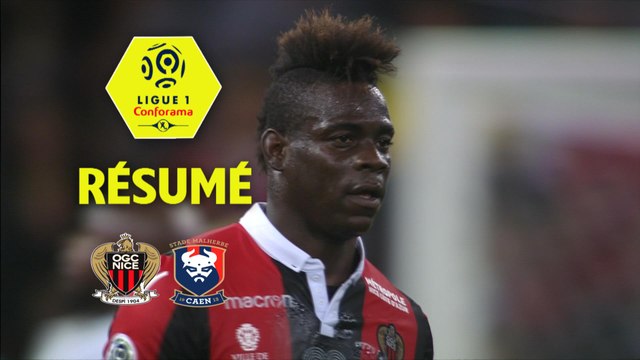 OGC Nice - SM Caen (4-1) - Résumé - (OGCN-SMC) / 2017-18