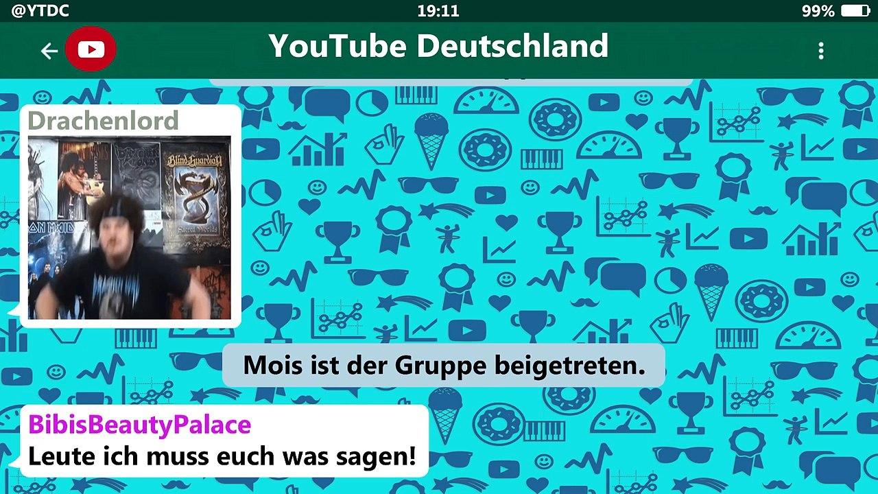 YouTuber reagieren auf Bibis Schwangerschaft!   | YouTube Deutschland Chat | S02E02