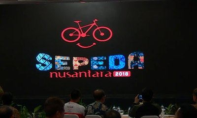 Menpora Resmikan Ajang Sepeda Nusantara 2018
