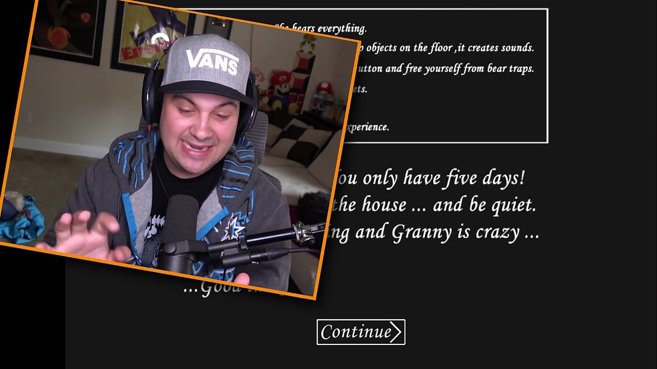 I MADE IT ON TOP OF GRANNY'S ROOF AND NEW INVISIBLE GLITCH!? | Granny Mobile Game