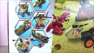 Динозавр Напал на Злых Птичек! Игрушки для Мальчиков от Matchbox Мультик про Динозавров Энгри Бердс