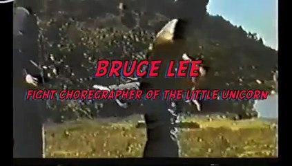 Rare old flim clip of Bruce Lee
