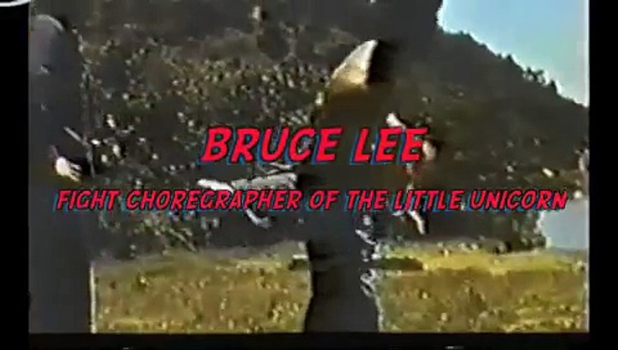 Rare old flim clip of Bruce Lee