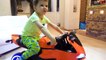 Surprise Toy Unboxing Power Wheels ride on Sportbike Family Fun playtime Toys video for kids - YouTube
