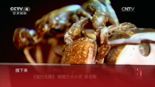 《流行无限》 20160409 椰雕艺术大师 吴名驹 | CCTV-4