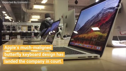 'Butterfly' Keyboards On MacBook Pros Land Apple In Court