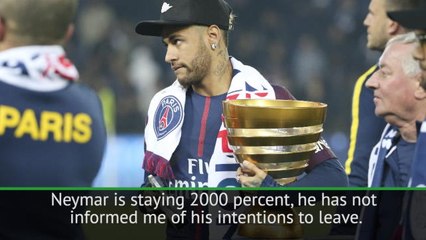 Neymar is staying at PSG - Chairman Al-Khelaifi