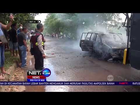 Diduga Konslet, Mobil Tiba Tiba Terbakar - NET24
