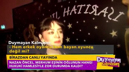 Demet Evgar'dan muhabire tepki