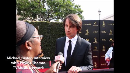 Daytime Emmy Awards 2018: Michael Easton Red Carpet Interview