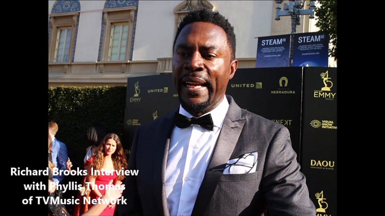 Daytime Emmy Awards 2018: Richard Brooks of The Rich and The Ruthless Red Carpet Interview