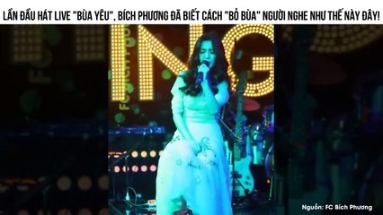 Lần đầu hát live hit mới, Bích Phương đã biết cách "bỏ bùa" người nghe như thế này đây!