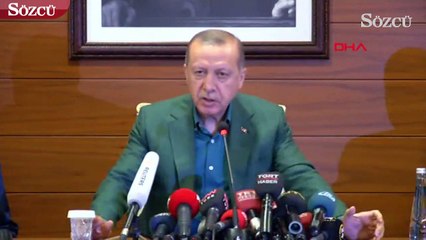 Erdoğan: "Böyle bir düşüncemiz kesinlikle yok"
