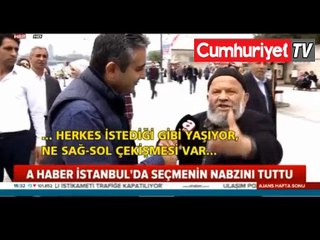 Dişlerini fırçala lafına çok bozulmuştu... a Haber'de ortaya çıktı