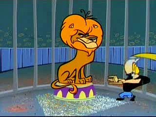 Johnny Bravo - Short - Lion Taming