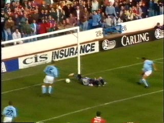 Manchester City - Liverpool 23-10-1993 Premier League