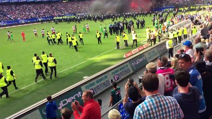 HSV - Mönchengladbach   Abstieg 2. Liga - 12.05.2018 - Mega Eskalation der HSV Fans