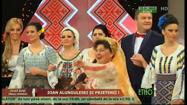 Aurelia Raceanu - Fir-ai sa fii de iubit (Seara buna, dragi romani! - ETNO TV - 21.01.2015)