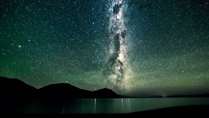Milky Way Glowing At Night