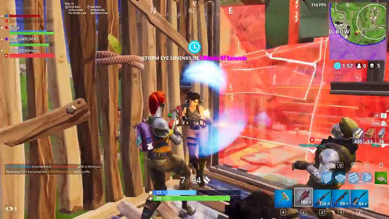 WILDCAT PLAYS SQUADS WITH NINJA in Fortnite: Battle Royale! (Fortnite Funny Moments & Fails)