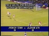 Ipswich Town - Oldham Athletic 04-12-1993 Premier League