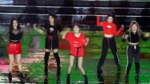 Red Velvet Yeri slipped on stage (because of rain)@ Dream Concert 2018 레드벨벳
