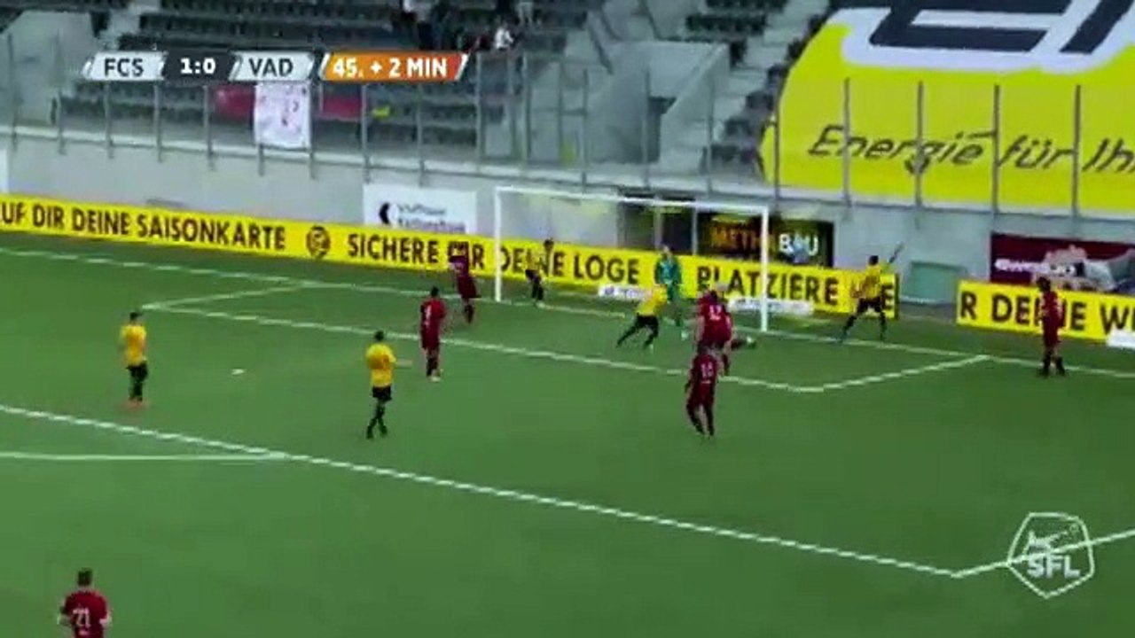 Schaffhausen 2:0 Vaduz (Switzerland. Challenge League. 12 May 2018)