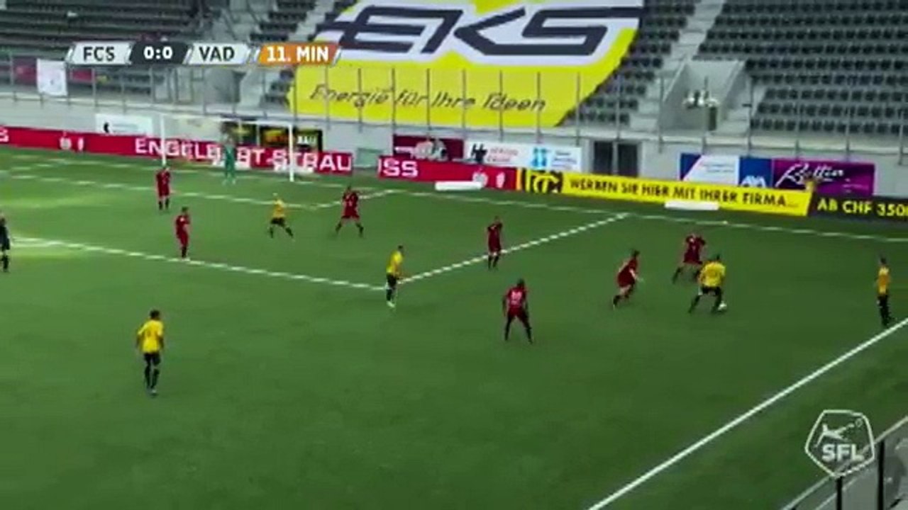 Schaffhausen 1:0 Vaduz (Switzerland. Challenge League. 12 May 2018)