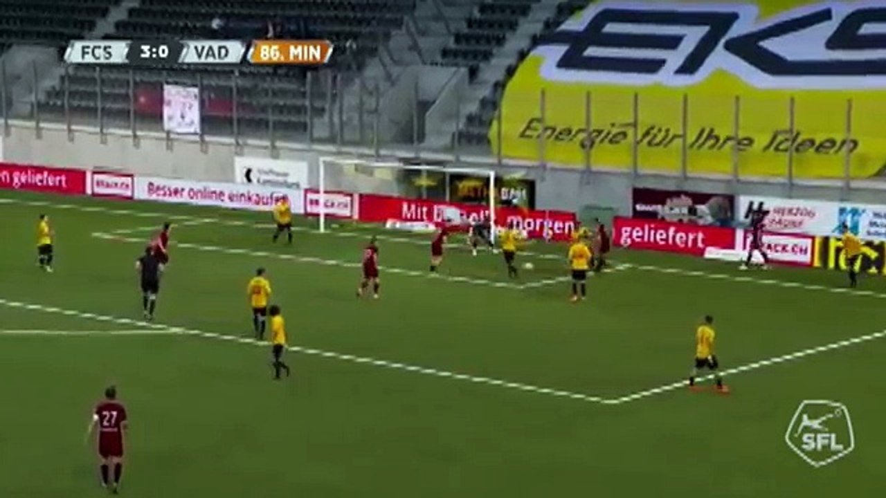 Schaffhausen 3:1 Vaduz (Switzerland. Challenge League. 12 May 2018)