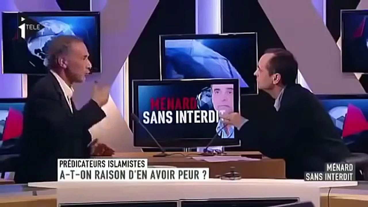 Tariq Ramadan humilie Robert Ménard , Sarkozy et Copé à la TV part 1/2