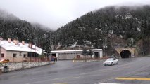 Zigana Dağı'nda kar yağışı - GÜMÜŞHANE