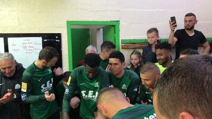 National 3 : la joie des footballeurs de l’US Alençon