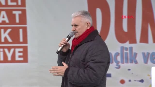 Erzincan-Başbakan Binali Yıldırım Dumanlı Gençlik ve Doğa Festivali'nde Konuştu-2