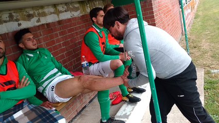 Blessure de Chaabi.Video Éric Ghislain