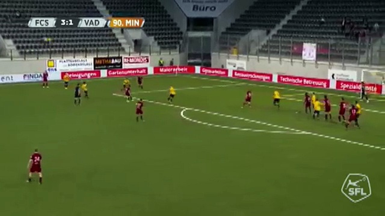 Schaffhausen 3:2 Vaduz (Switzerland. Challenge League. 12 May 2018)