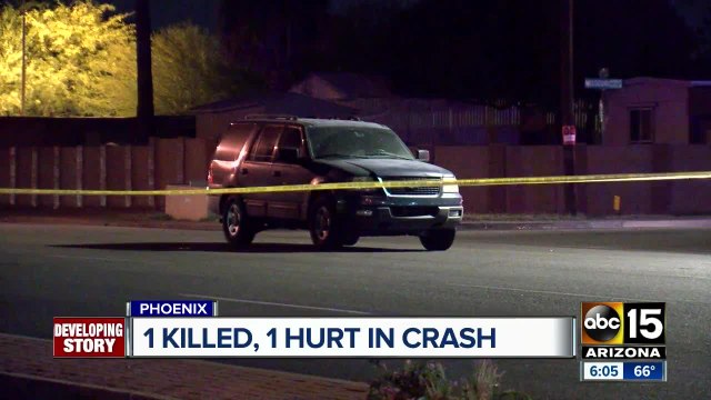 Police investigating deadly crash in west Phoenix
