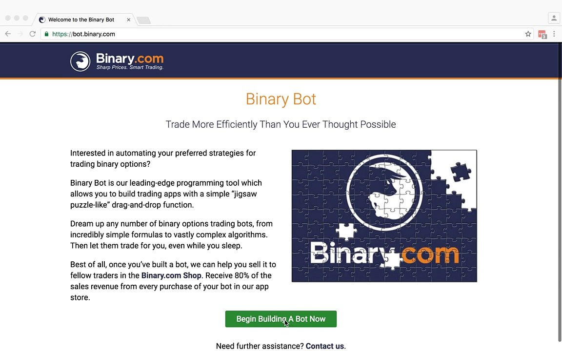 Binary.com - How to create D’Alembert strategy