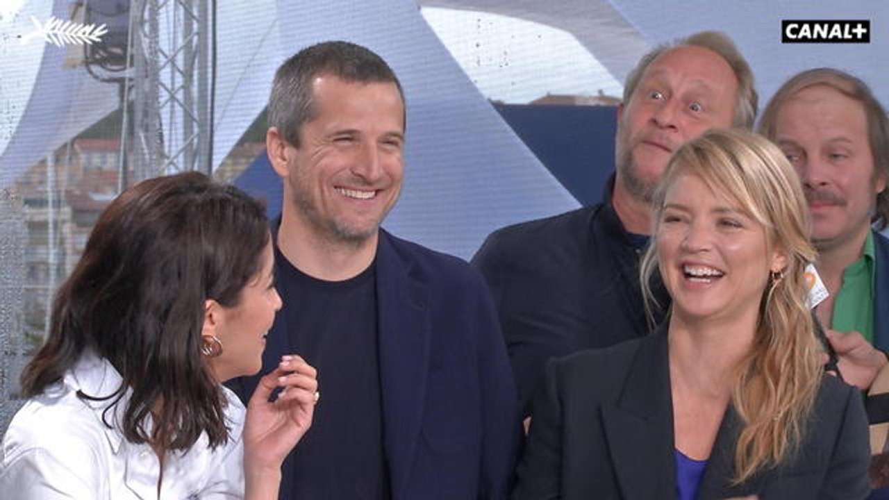 Avec Benoît Poelvoorde, interview impossible de l'équipe Le Grand Bain - Cannes 2018