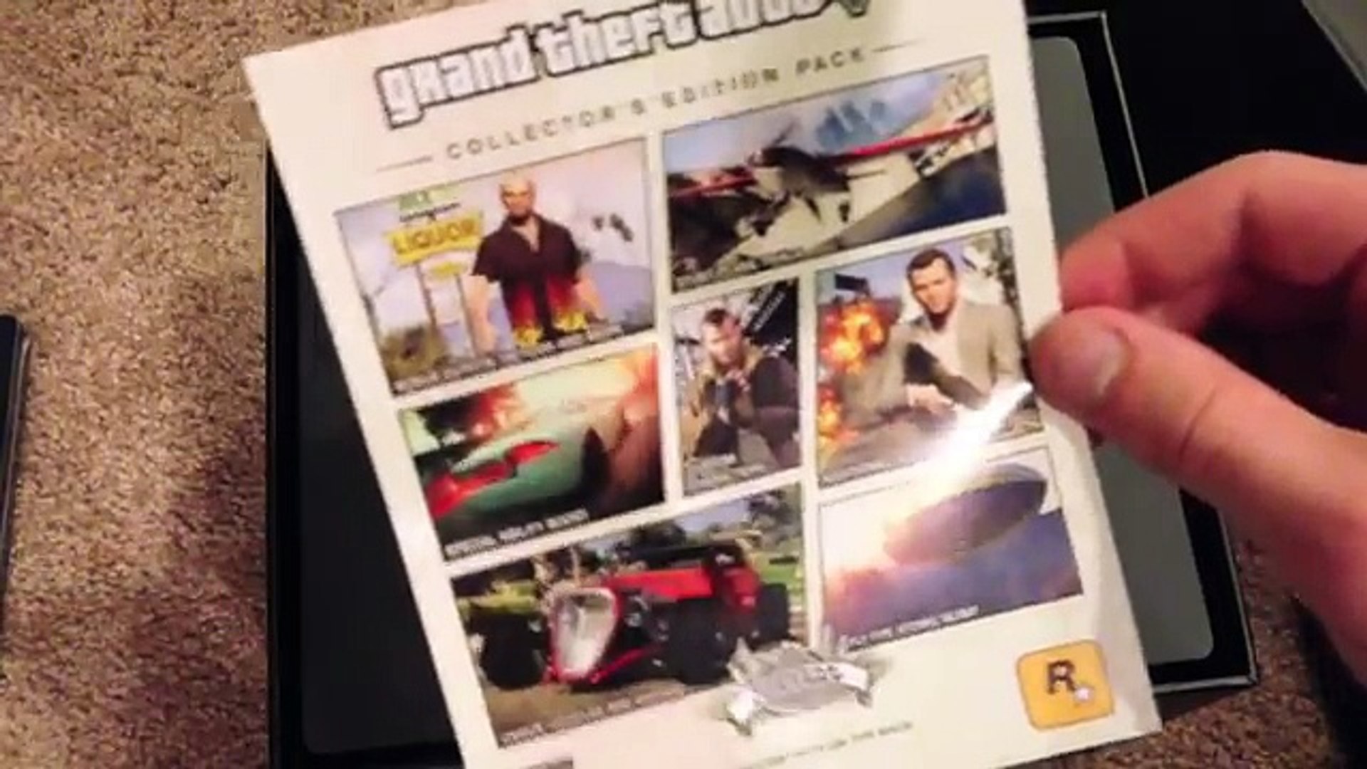 Unboxing the GTA 5 Collectors Edition | PS3 - video Dailymotion