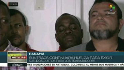 Panamá: el SUNTRACS mantendrá huelga, exigen mejores salarios