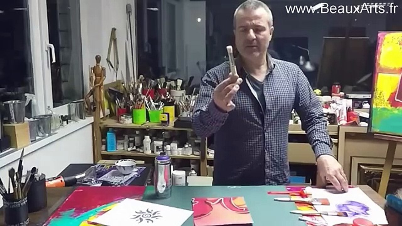 Cours beaux arts : Astuces et Techniques pour peindre au pochoir