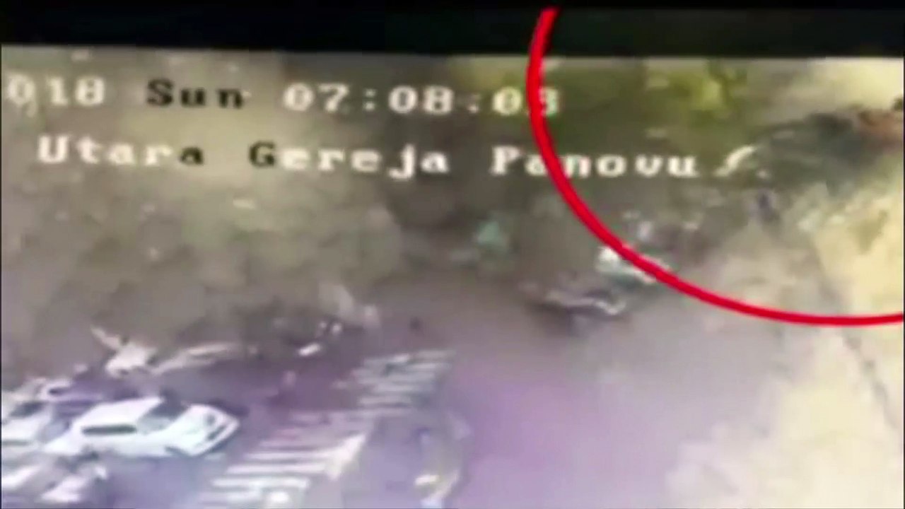 Attack On Santa Maria's Church In Surabaya - Indonesia