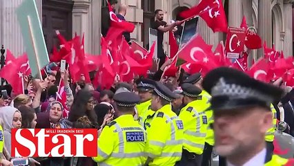 Cumhurbaşkanı Erdoğan böyle karşılandı