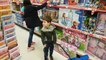 Funny Kids Shopping at Toys R Us Toy Review Presents For Kids