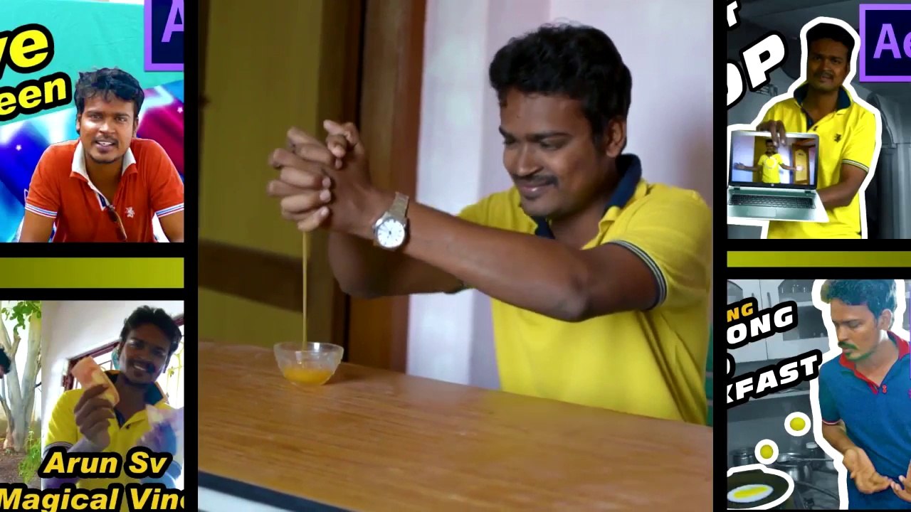Magic Vine of  making a Fresh Juice After effects Tutorial   Magic Trick Revealed by Arun Sv
