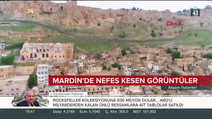 Mardin'de nefes kesen görüntüler