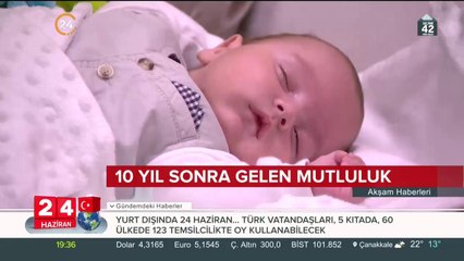 10 yıl sonra gelen mutluluk